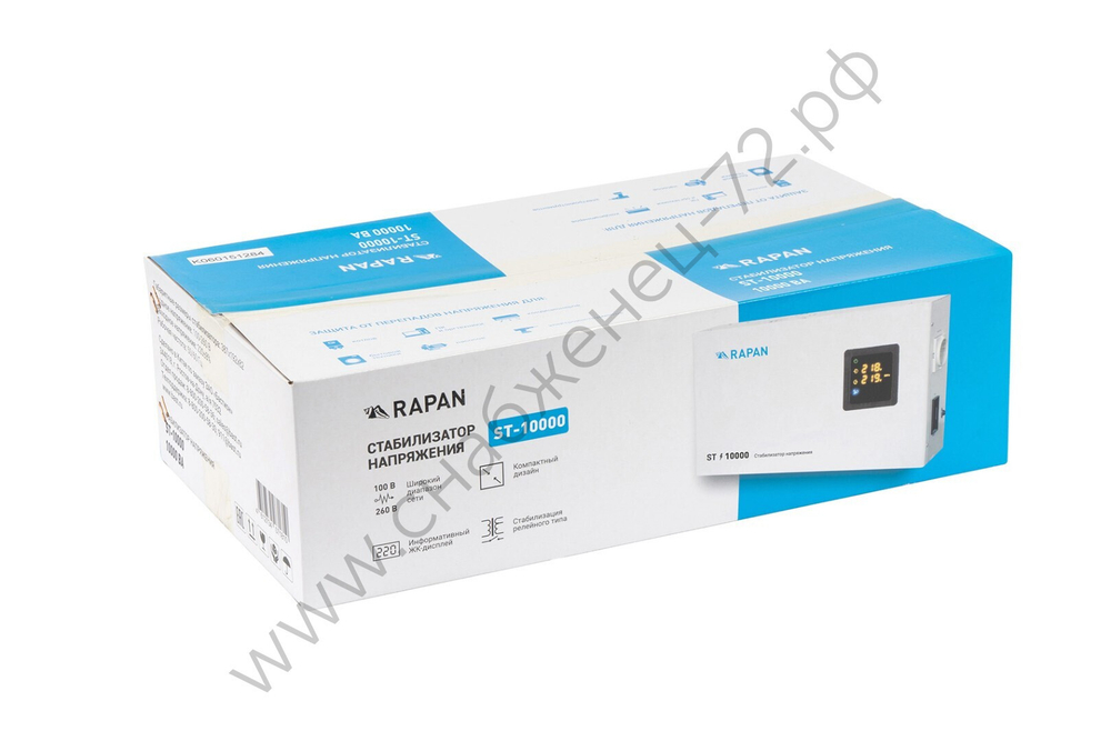 RAPAN ST-10000 стабилизатор сетевого напряжения, 10000 ВА, Uвх. 100-260 В