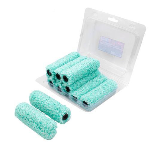 Набор  Роликов мини  микрофибра  10шт.,  100 мм   PREMIUM    /505-5100