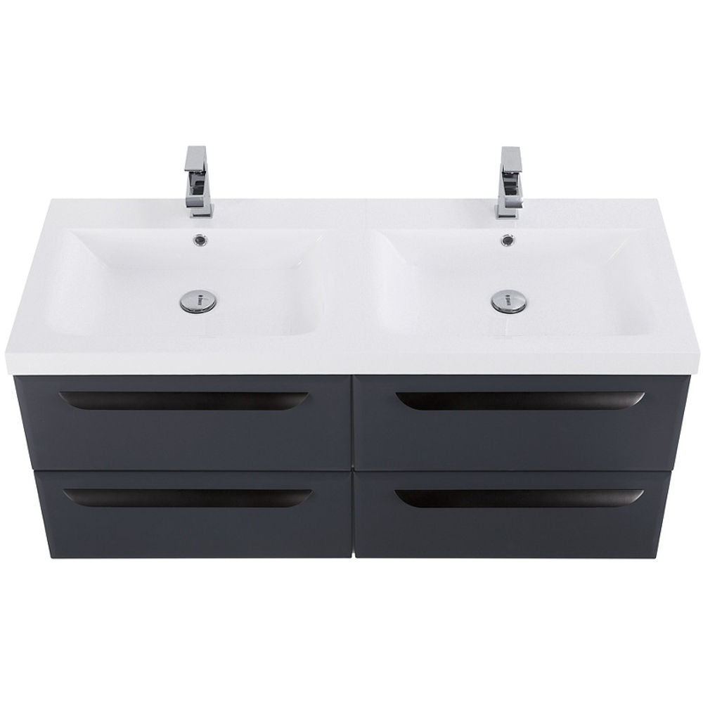 Тумба под раковину Cezares Eco 120 ECO-1200-4C-SO-2-GR-P подвесная Grafito