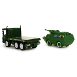 Автовоз Военный + машина, пакет 328-B20