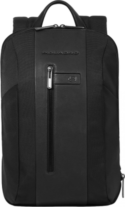 Рюкзак Piquadro Brief2 CA6383BR2/BLU темно-синий нейлон/натуральная кожа