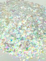 Хлопья - слюда 88715 хамелеон прозрачный - для литья изделий и творчества