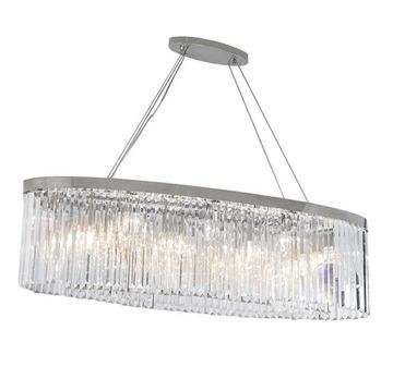 Подвесная люстра 16*E14 10119+7/S хром MONICA Newport