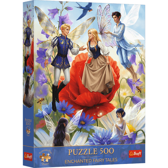 Pazl \ Puzzle \ Пазлы Puzzles - "500 Premium Plus" - Enchanted Fairy Tales: Thumbelina
