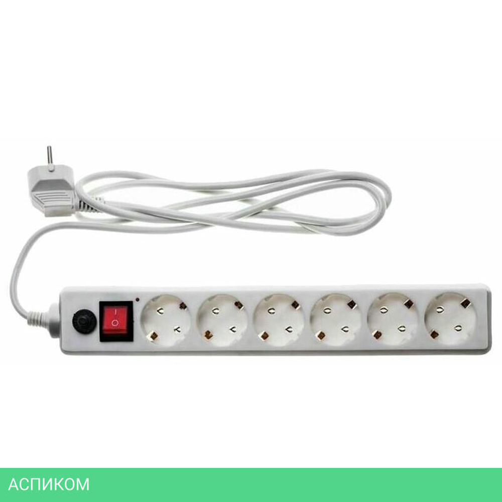 Сетевой фильтр Buro 600SH-16-1.8-W белый