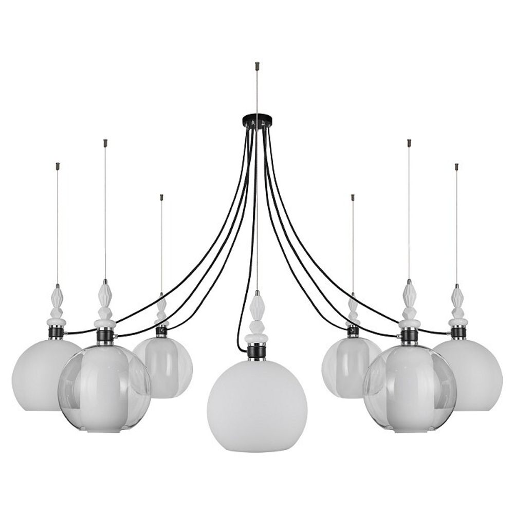 Подвесная люстра 33 идеи M66TW PND182.07.17CH.003BL-M66TW