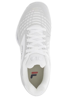 Женские теннисные кроссовки Fila Axilus 2 Energized W - white/metallic silver/white