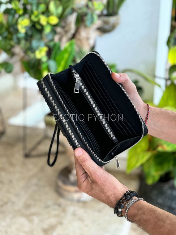 Портмоне органайзер из Драгон кожи питона WA-226