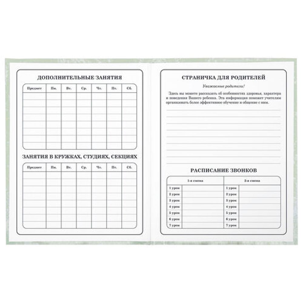 Дневник 1-4 класс 48 л., твердый, ЮНЛАНДИЯ, глянцевая ламинация, с подсказом, "Котик", 106825