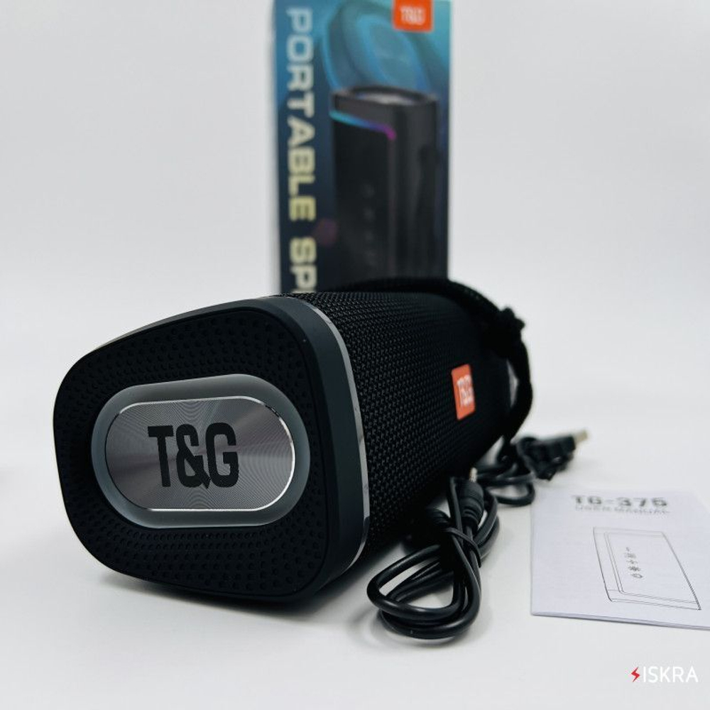 Беспроводная колонка TG-375 (10W/USB/Radio) RGB Lighting