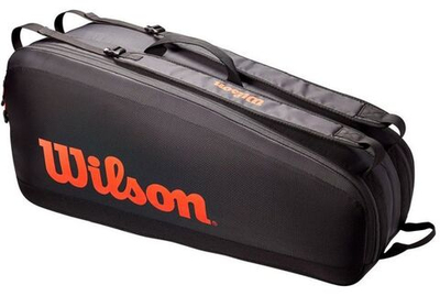 Сумка теннисная Wilson Tour 6 Pk - red/black