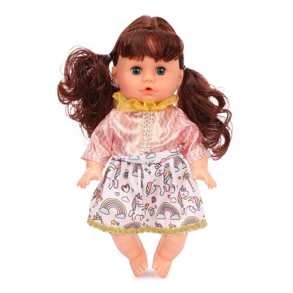 Пупс функциональный с аксессуарами 35см, коробка HX332-26