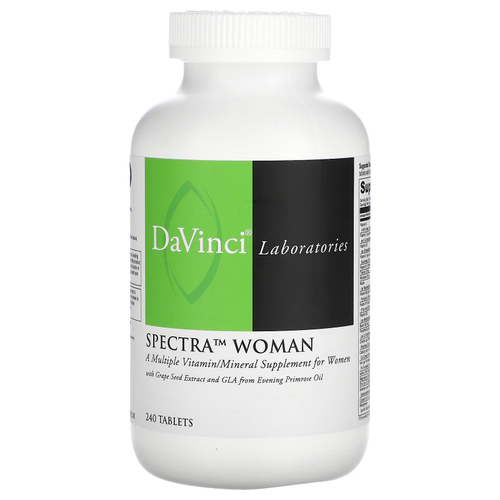 DaVinci Laboratories, Spectra Woman, комплекс витаминов и минералов, 240 таблеток