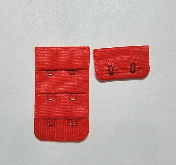 Застёжка темно-оранжевая 3,2*5,2 см