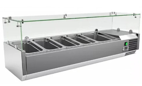 Витрина холодильная Cooleq VRX 1200/380