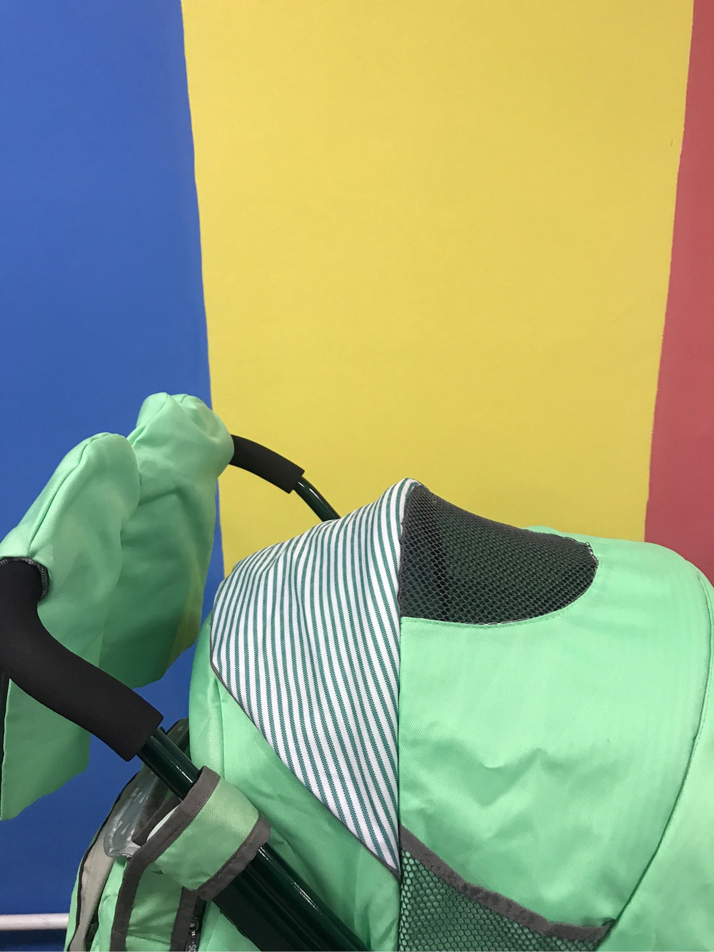 Санки-коляска Ника детям 8-2 мятный (арт. НД8-2/4)