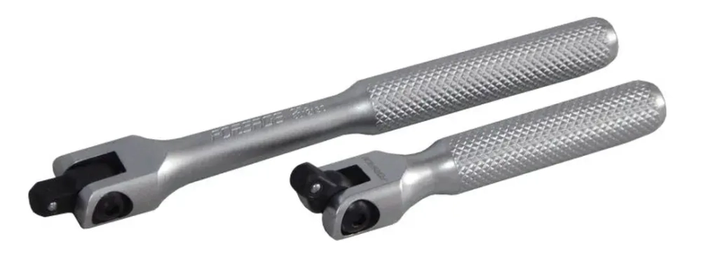 Вороток шарнирный с накаткой 1/4''L-150мм. Forsage F-8012150