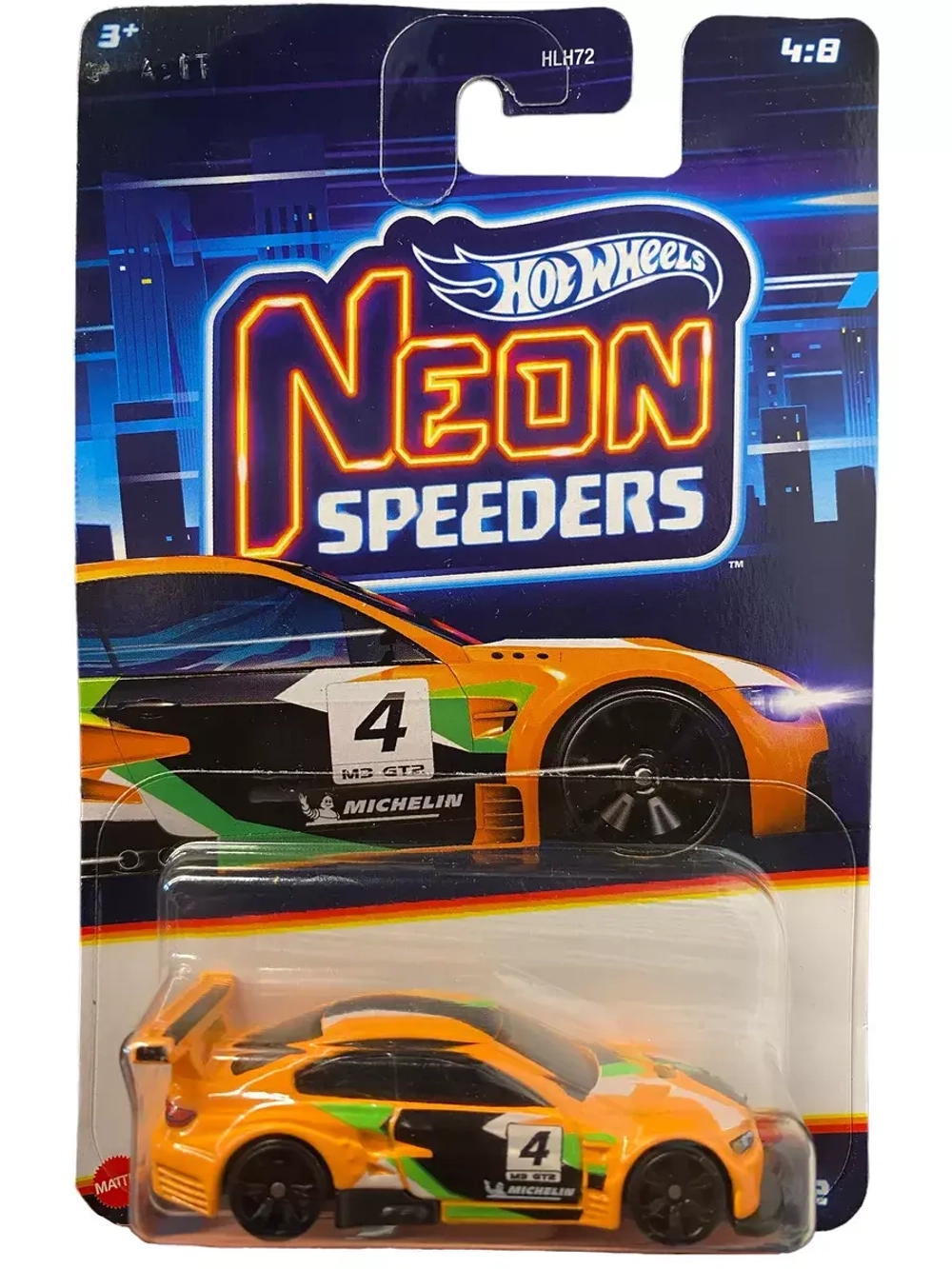 Базовая машинка Хот Вилс Neon Speeders HLH72 HRW78
