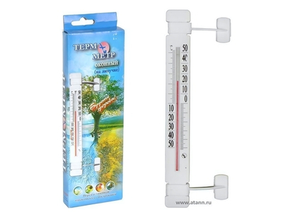 Термометр оконный "Липучка" в блистере 98008