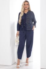 Брюки бохо (синие) Б10269 LT Collection