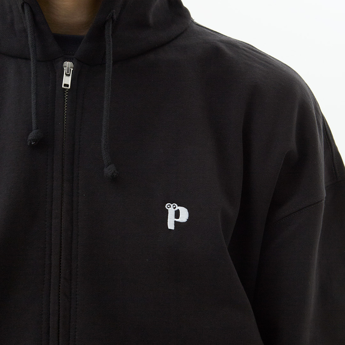 Худи Postaments P Logo LW Zip (black)
