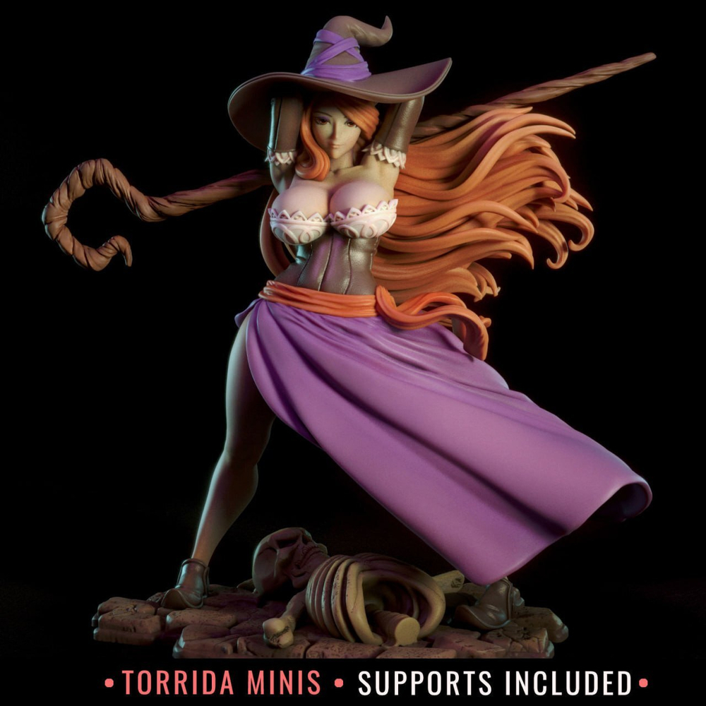 Колдунья Корона дракона Фигурка NSFW Sorceress Dragon's Crown