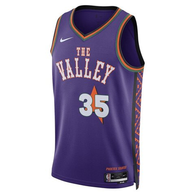 Футболка Nike NBA 2024/25 City Edition Swingman Phoenix Suns Kevin Durant Purple Jersey