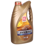 Масло моторное полусинтетич, 10W40, Лукойл, Люкс, 4 л