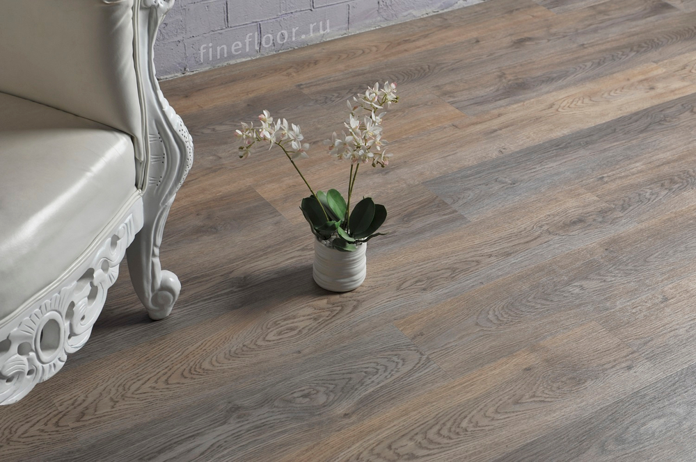 Fine Floor серия 1300 Light 34 класс замок (уп.2,25м2) Дуб Борда FF-1333