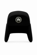 ALGA x Rubin Шапка-ушанка с отделкой из эко-меха