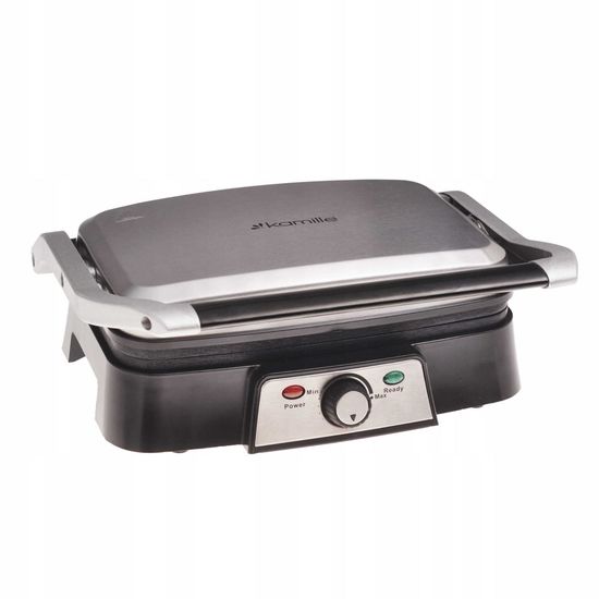 Гриль электрический контактный 1500 Вт. Kamille KM 6707 с антипригарным покрытием