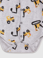 Боди с длинным рукавом на кнопках 6461 (Размер: 74)