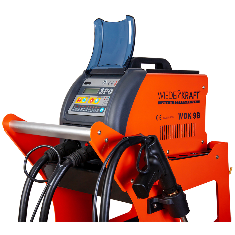 WDK-9B (УЦЕНКА) Многофункциональный споттер 220В, 14кВА, 40А, сварочный ток 3800А, с тележкой WDK-1331