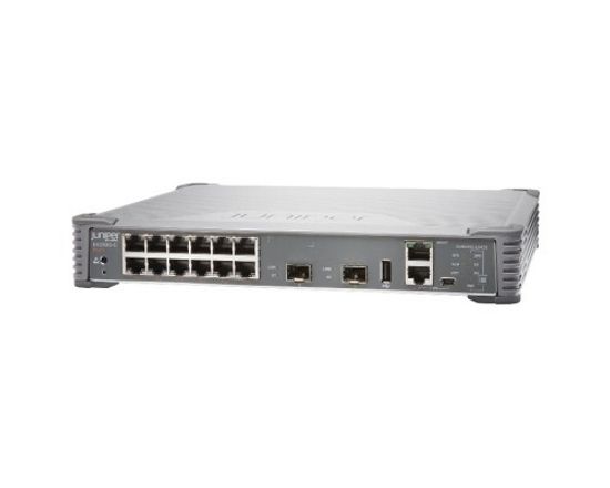 Сетевое оборудование Juniper EX2300-C-12T в составе EX2300 Compact Fanless 12-port 10/100/1000BaseT,