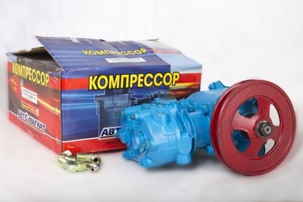 Компрессор 2-х цилиндровый /МАЗ/ 210 л/м (АВТОМАГНАТ)