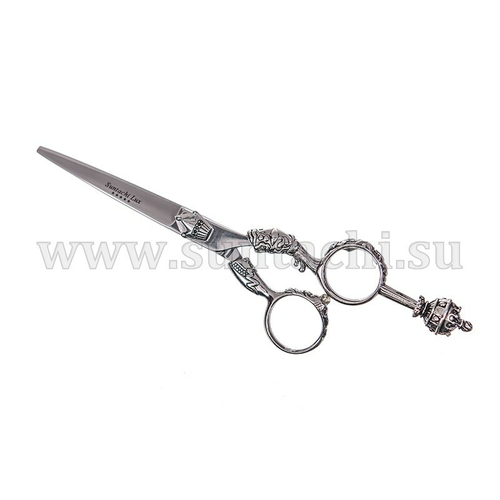 Suntachi Lux прямые ножницы SL5-55V Queen Elizabeth Silver