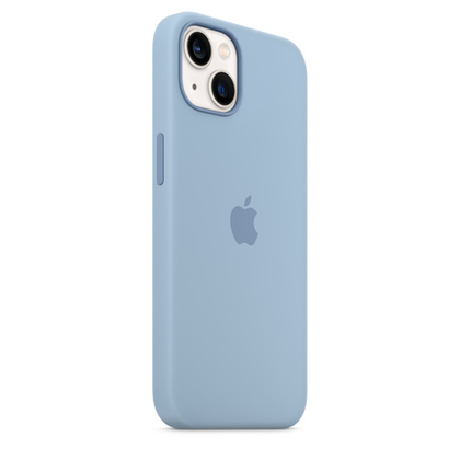 Накладка Apple 13 силикон blue