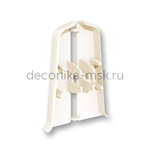 Deconika Заглушка Деконика D70 1 пара светлая слоновая кость 034