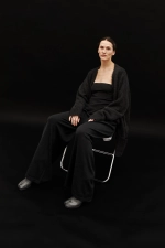 Брюки из шерсти мериноса