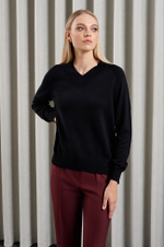 22923 Джемпер женский (черный)