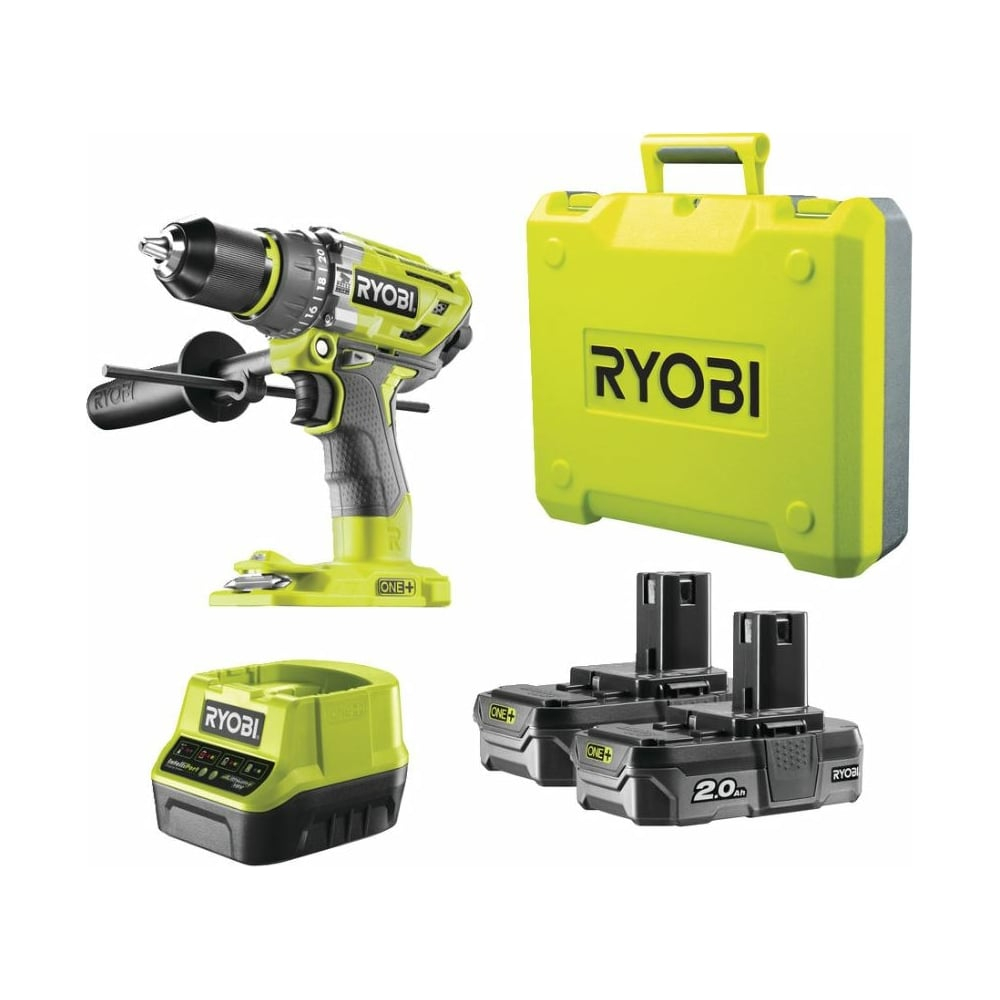Бесщеточная ударная дрель-шуруповерт Ryobi ONE+ R18PD7-220B 5133004295