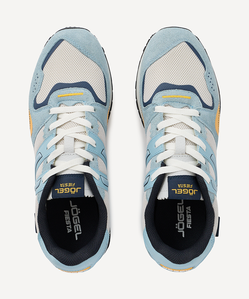 Кроссовки спортивные Fiesta, голубой/желтый