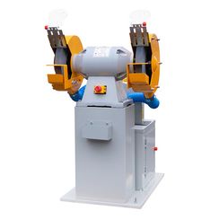 VISPROM BKL-3000, двухдисковый шлифовальный станок с пылесосом