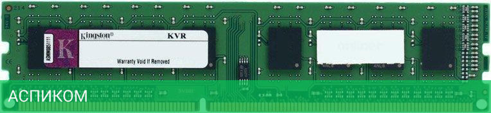 Оперативная память Kingston ValueRAM 4GB DDR3 PC3-12800 (KVR16N11S8/4WP)