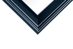 Зеркало настенное в раме 65x100