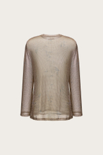 ЛОНГСЛИВ ИЗ ВИСКОЗЫ С ЛЮРЕКСНОЙ НИТЬЮ