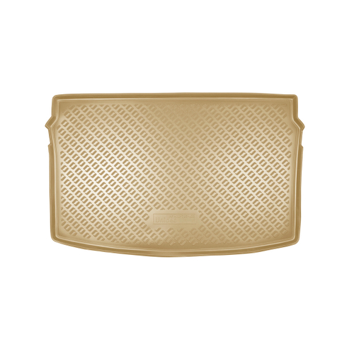 Коврик в багажник Norplast/Unidec для Volkswagen Polo VI в кузове HB AW (2017-) Бежевый,на верхнюю полку, полиуретан, арт.NPA00-T95-423-B