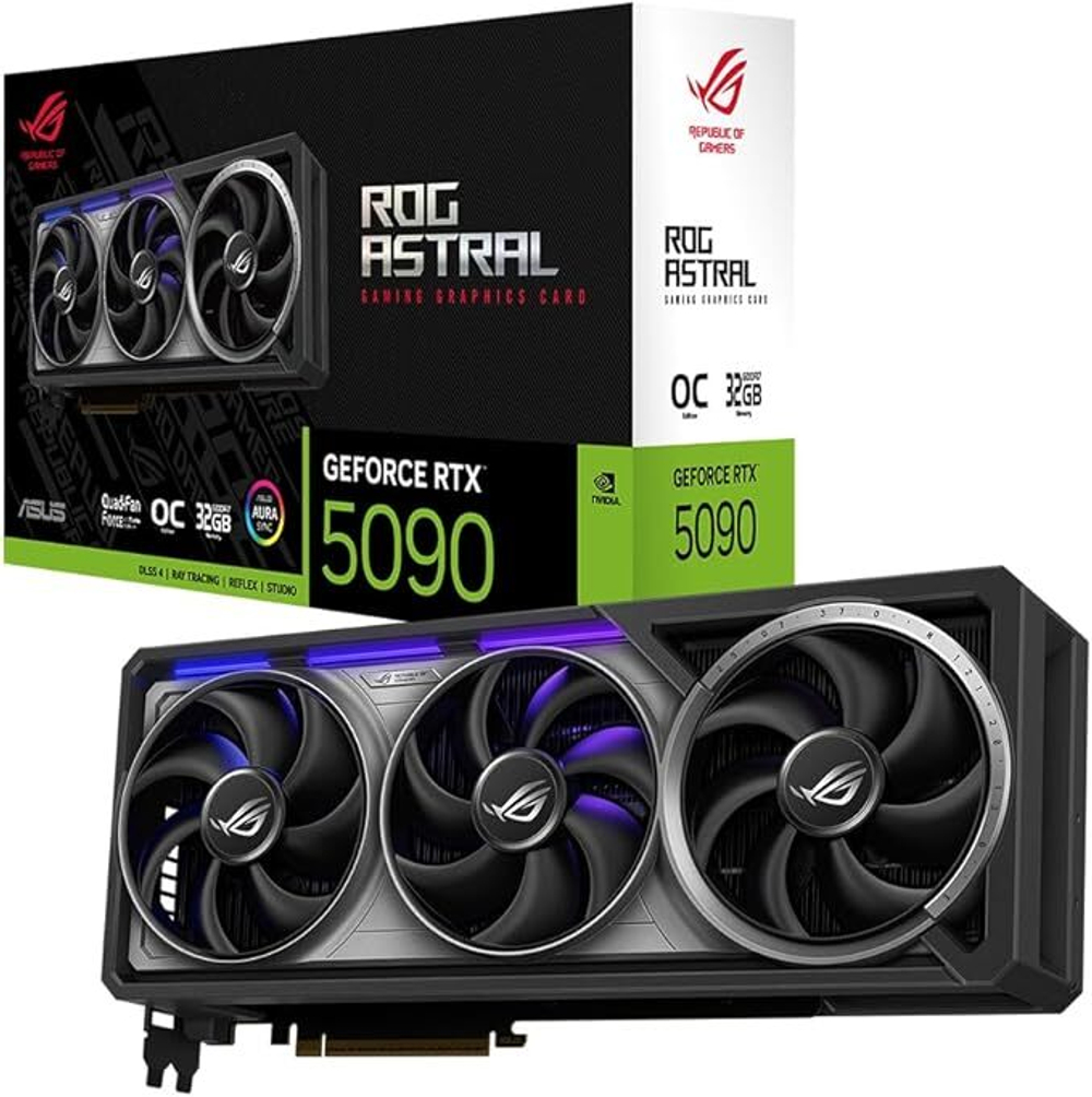 Видеокарта ASUS ROG Astral GeForce RTX 5090 OC — 32 GB GDDR7