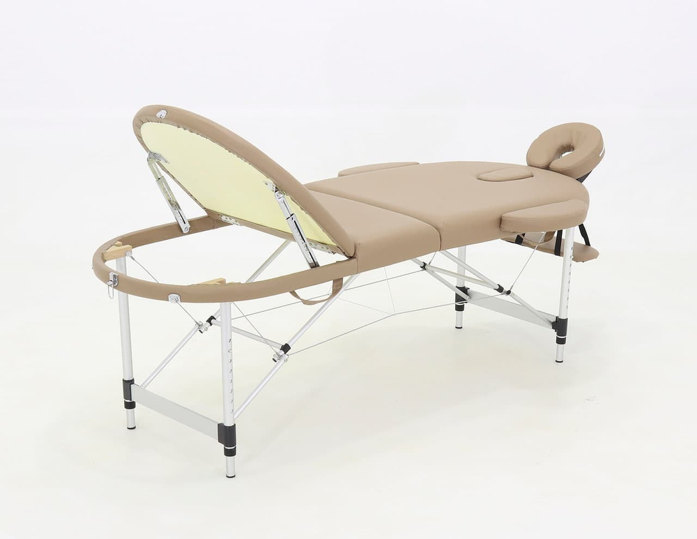 Массажный складной стол JFAL03 овал