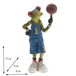 GAEM Фигурка декоративная "Лягушка", L9 W5 H17 см